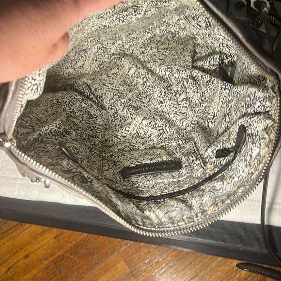 Rebecca Minkoff Gray Leather Satchel - Picture 9 of 16
